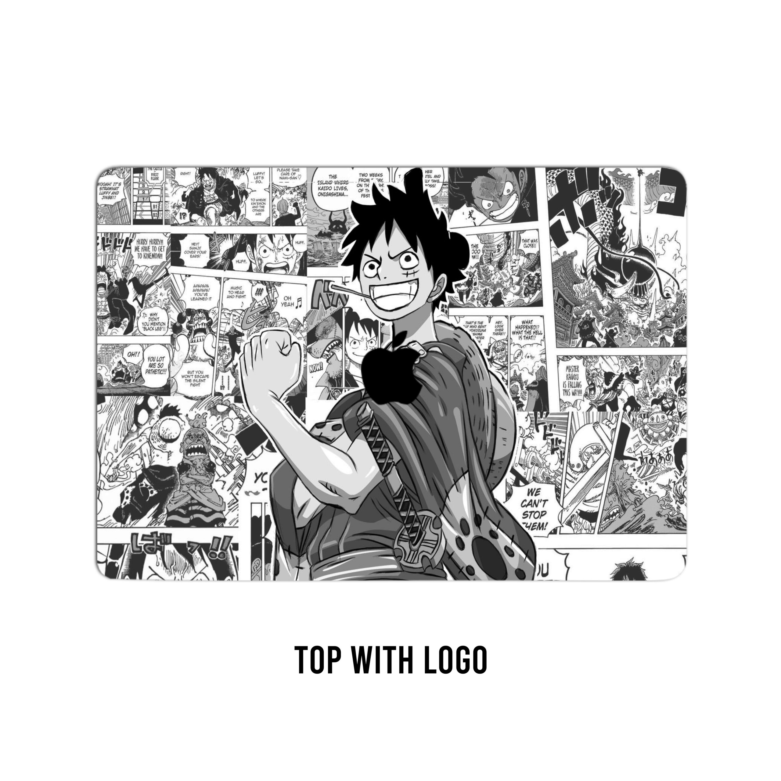 Grinning captain! Monkey d. Luffy’s manga magic. Infuse your laptop with joyful adventure and boundless optimism